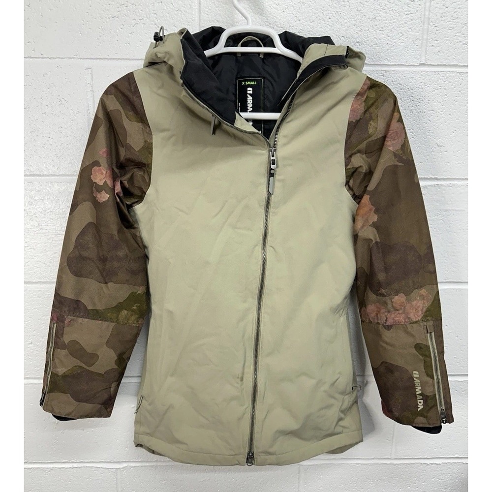 Armada Helena Aspen Tan Jacket Insulated Snowboard Womens Ski 10Kmm / Size‎ XS